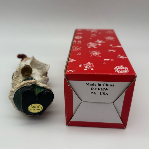 Collectible Santa Figurine With Scroll List - Picture 6 of 9